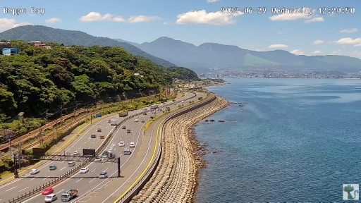 Oita - Bahia de Beppu en vivo