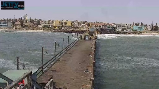 Embarcadero de Swakopmund en vivo