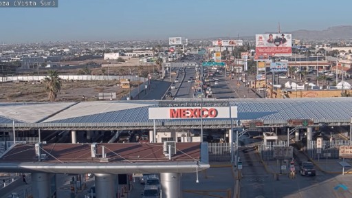 Ciudad Juarez en vivo - Puente Internacional Zaragoza