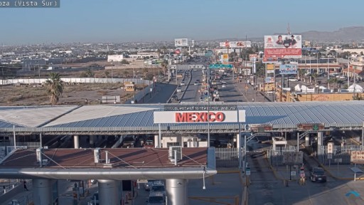 Ciudad Juarez en vivo Puente Internacional Zaragoza