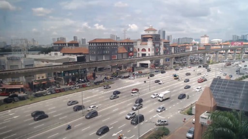 Camara en vivo de la carretera de Puchong