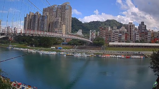 New Taipei Bitan Bridge webcam