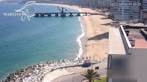 Vina del Mar - Acapulco Beach Webcam