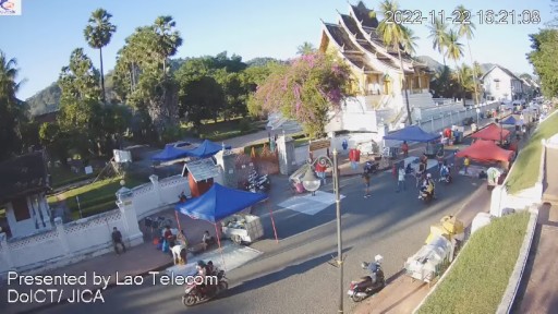 Luang Prabang National Museum webcam