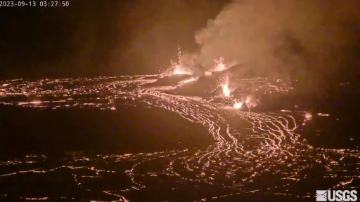 ハワイ島 キラウエア火山のライブカメラ
