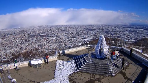 Sapporo en vivo Cumbre del Monte Moiwa