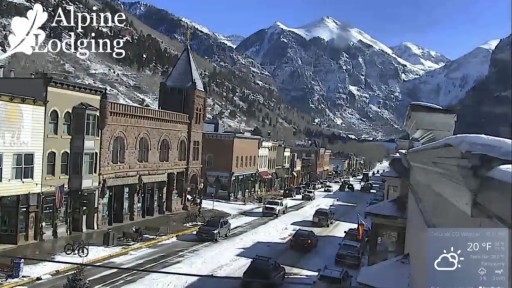 Telluride Downtown webcam