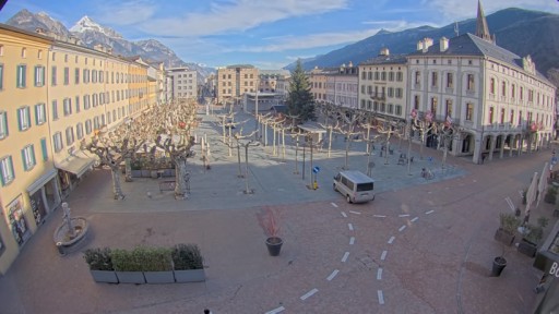 Martigny Place Centrale webcam