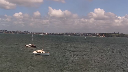 Hauraki Gulf Webcam from Auckland