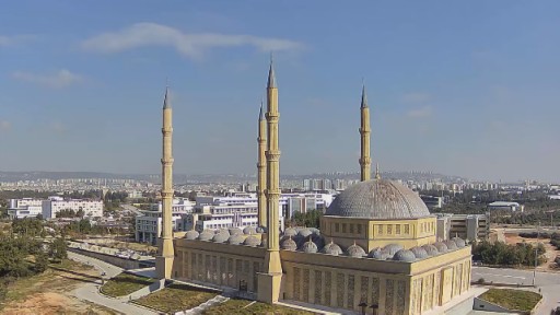 Antalya en vivo - Mezquita de la Universidad de Akdeniz