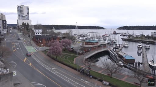 Camara en vivo del puerto de Nanaimo