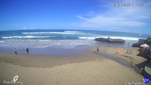 Bali Batu Bolong Beach webcam
