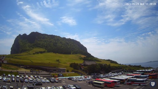 済州島 城山日出峰のライブカメラ