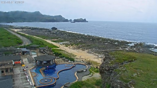 緑島 帆船鼻の大草原のライブカメラ