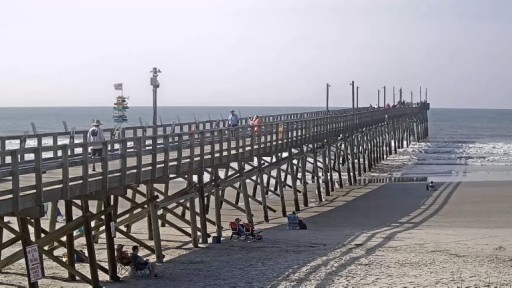 Camara en vivo del muelle de Sunset Beach