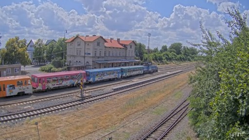 Camara en vivo de la estacion de Luzna u Rakovníka