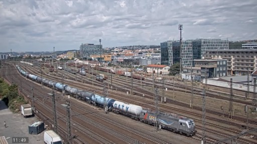 Prague - Praha-Liben Railway Station Webcam