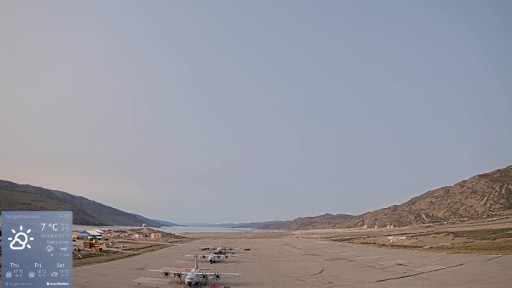 Qeqqata Kangerlussuaq Airport webcam