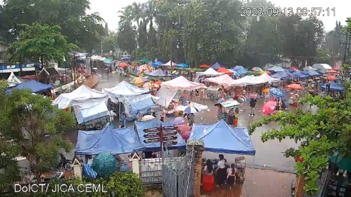 Luang Prabang en vivo Cruce Principal