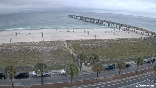 Camara en vivo del muelle de Panama City Beach