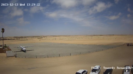 Camara en vivo del aeropuerto de Swakopmund