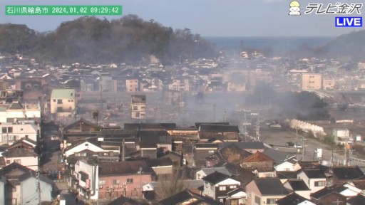 Camara en vivo del puerto de Wajima