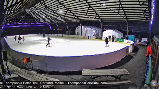 Portland Thompson’s Point Rink webcam