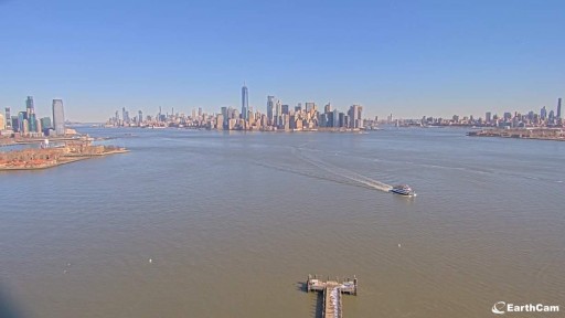 Nueva York en vivo desde la Estatua de la Libertad