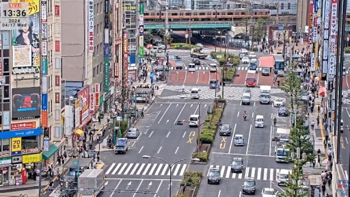 Tokyo Shinjuku - Yasukuni Street Webcam