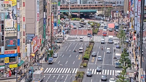 Tokio Shinjuku en vivo Calle Yasukuni