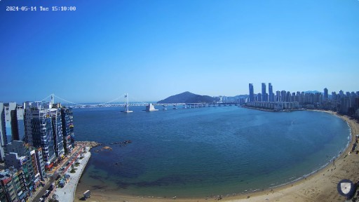 Busan Gwangan Bridge webcam