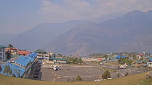 Lukla en vivo Aeropuerto Tenzing-Hillary