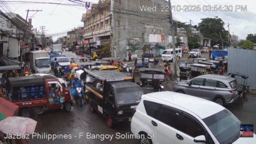 Davao en vivo F Bangoy y cruce Soliman