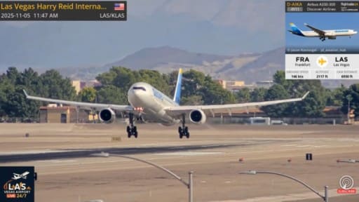 Las Vegas en vivo Aeropuerto Harry Reid