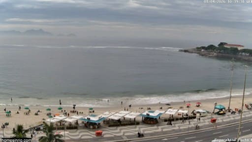 リオデジャネイロ コパカバーナのライブカメラ 4