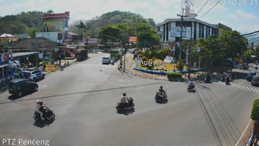 Pacitan Penceng intersection webcam