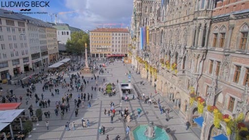 Múnich en vivo Marienplatz